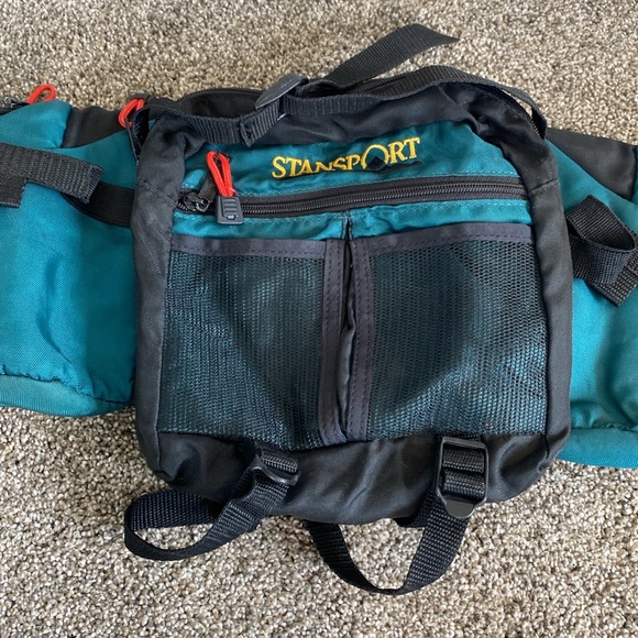 STANSPORT 2 BOTTLE CARRIER FANNY WAIST PACK Outdoor Hiking Camping Travel - Picture 8 of 12